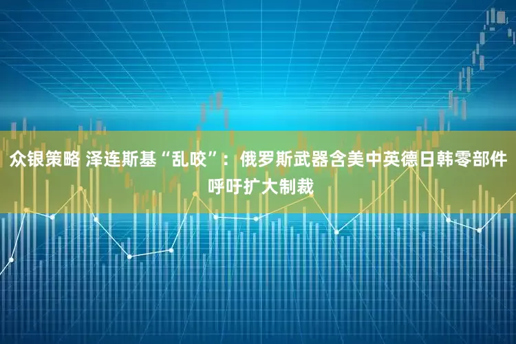 众银策略 泽连斯基“乱咬”：俄罗斯武器含美中英德日韩零部件 呼吁扩大制裁